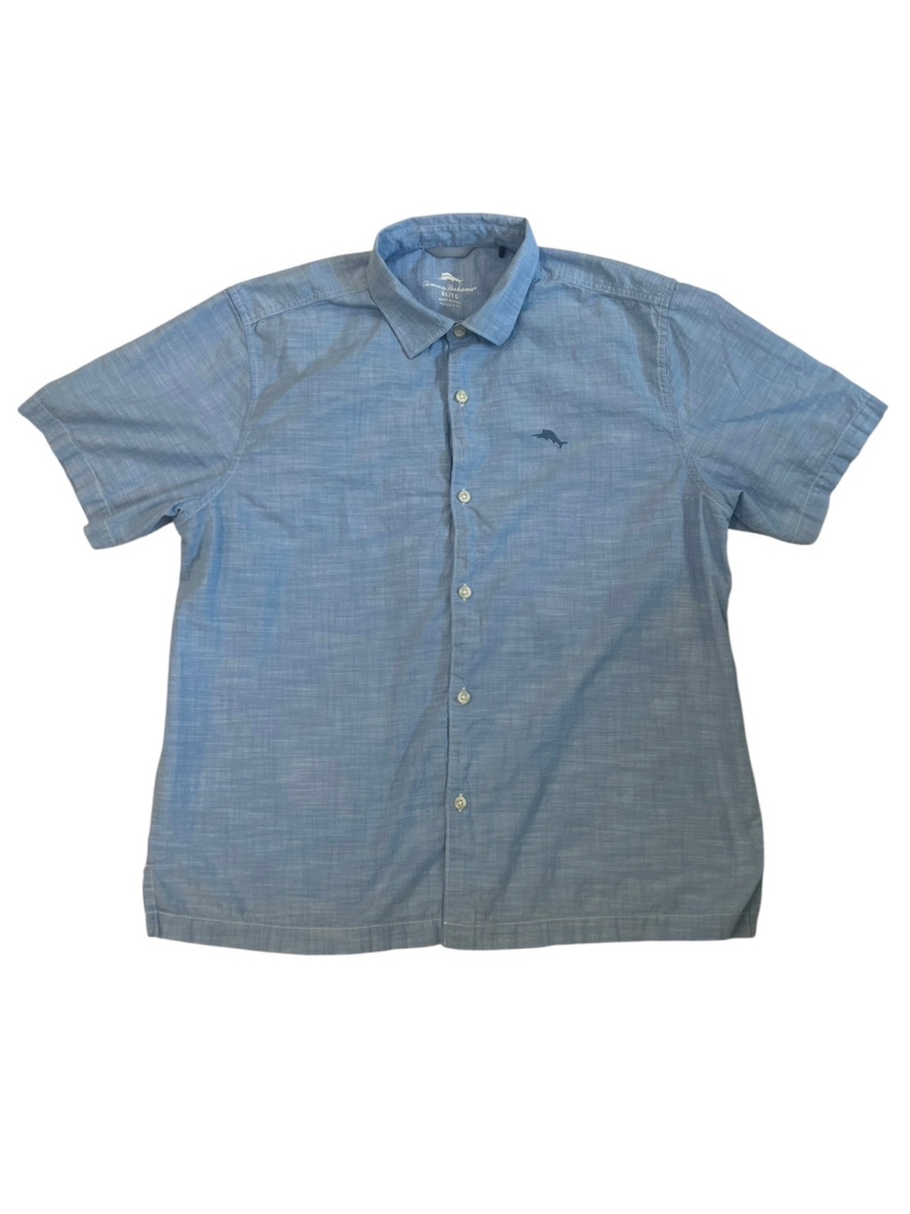 Tommy Bahama Light Blue Chambray Button-Up